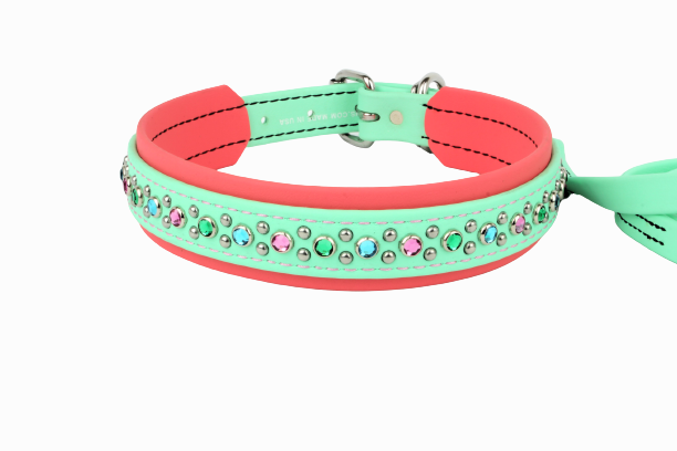 健康アクセサリー shion BioThane Bling Collars | Pro-Mohs Canine Supply