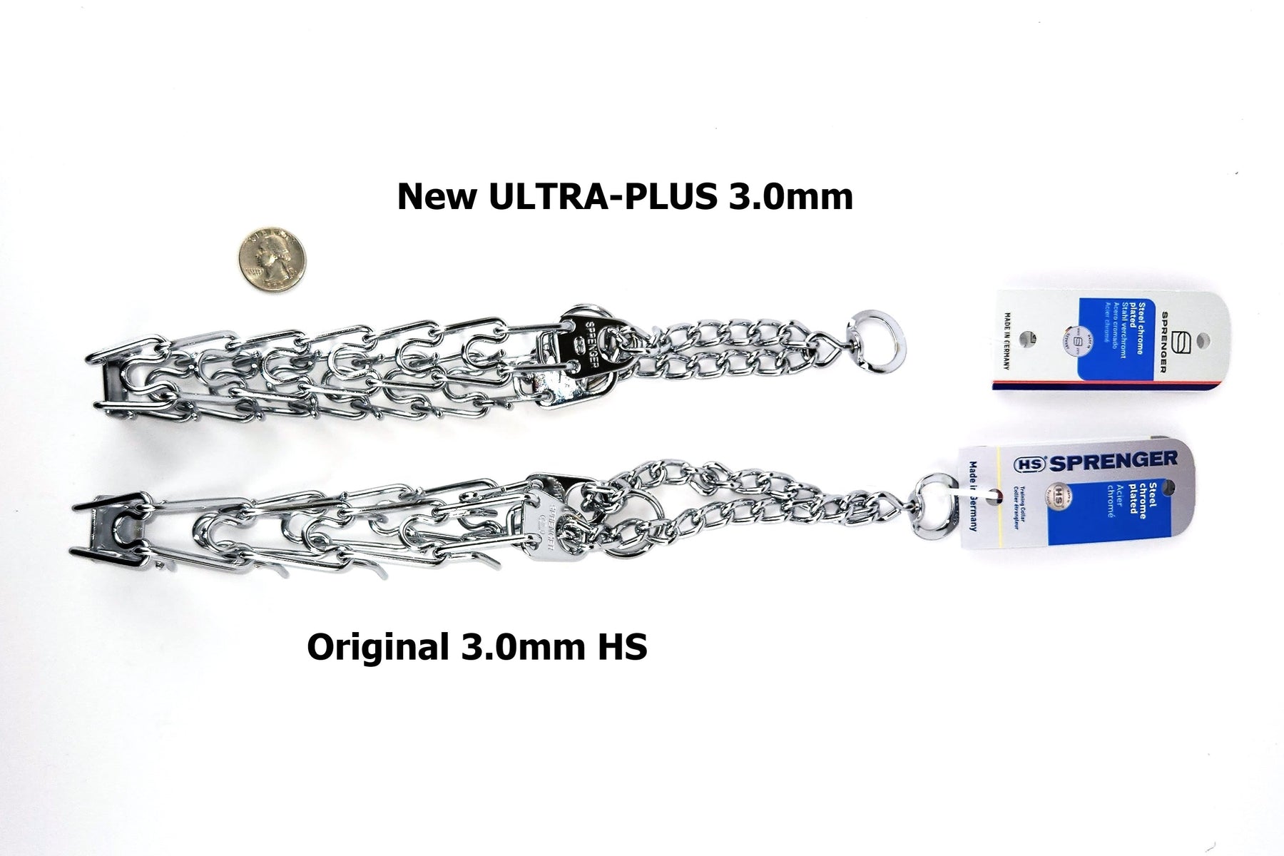 NEW! Short Version Herm Sprenger Training collar 3.0mm x 20