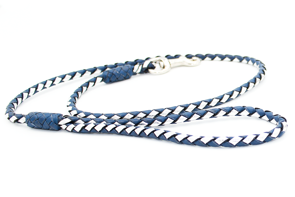 4' Braided Kangaroo Leather good Lead