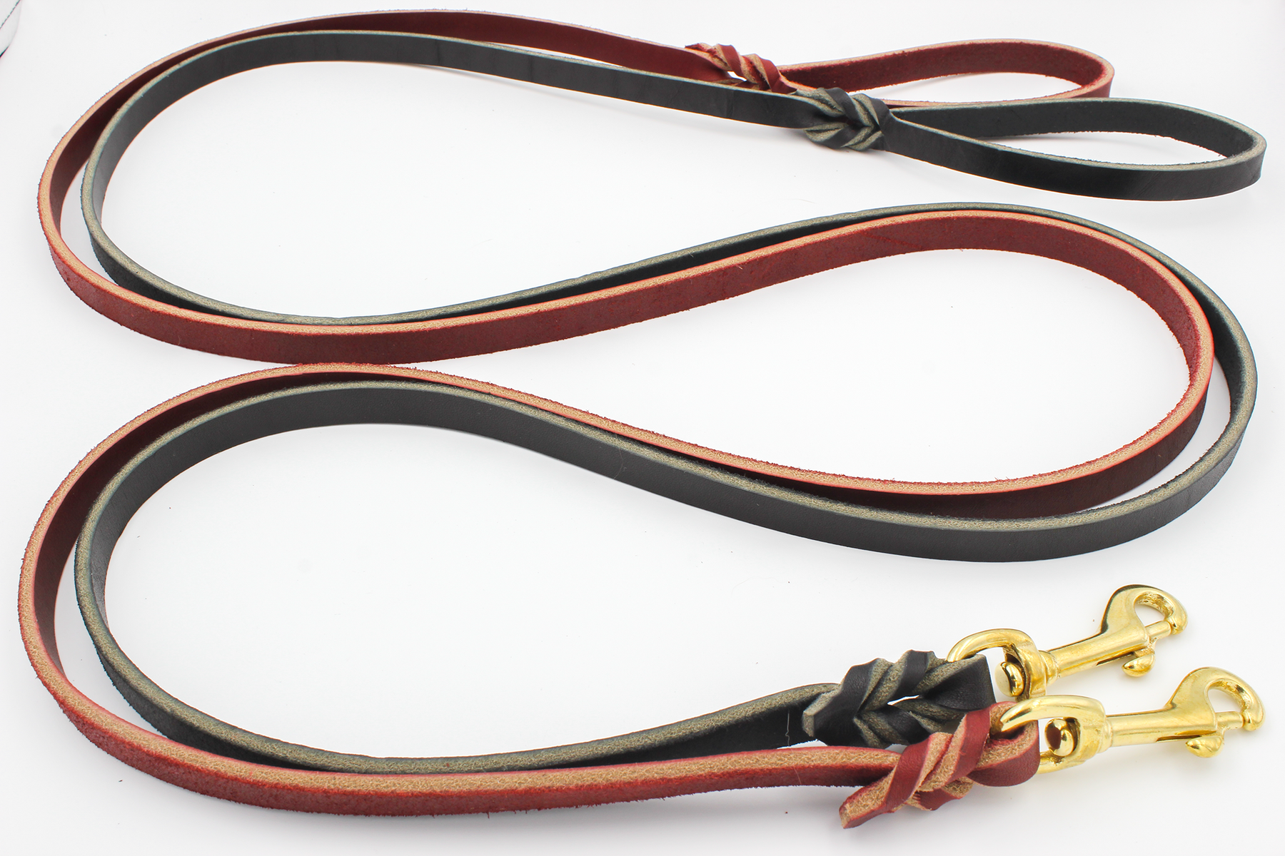 Latigo leather dog sales leash