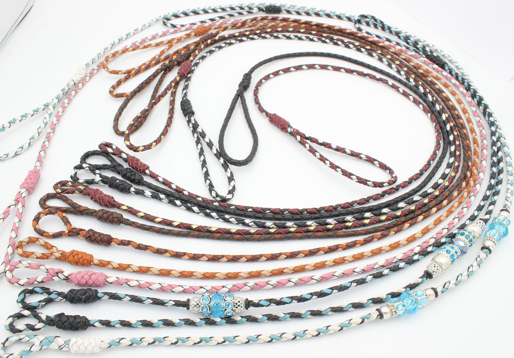 Kangaroo Leather Leads by Ginger Snaps Pro-Mohs Canine Supply